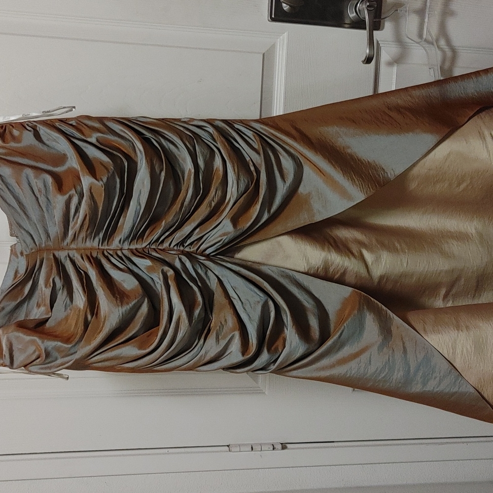 Evening set . skirt & top with beads
